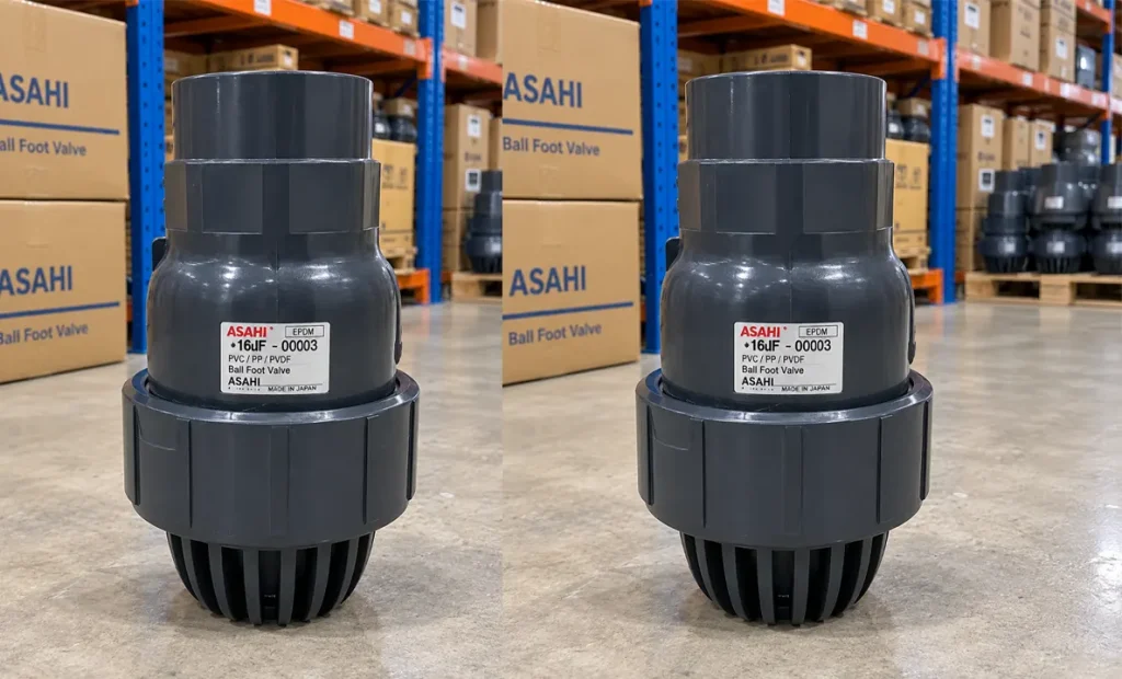 Rọ Bơm Bi Nhựa Asahi (Asahi Ball Foot Valve)