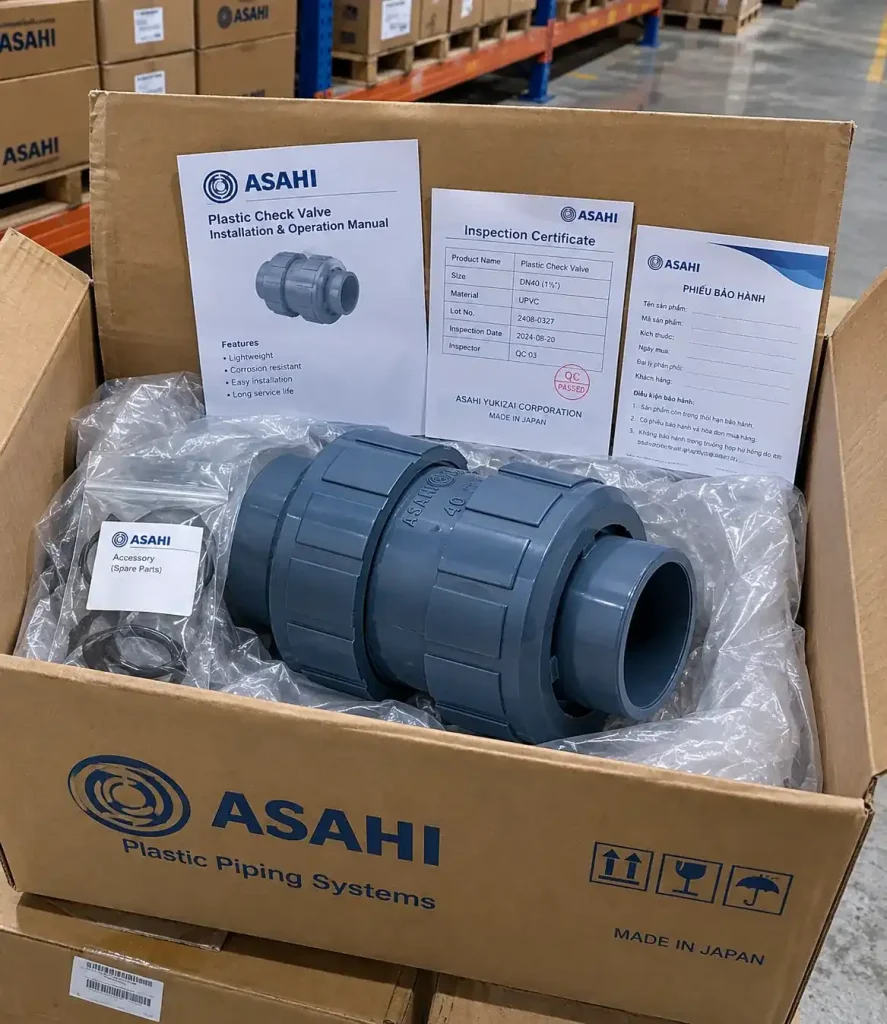 True Union Ball Check Valve 