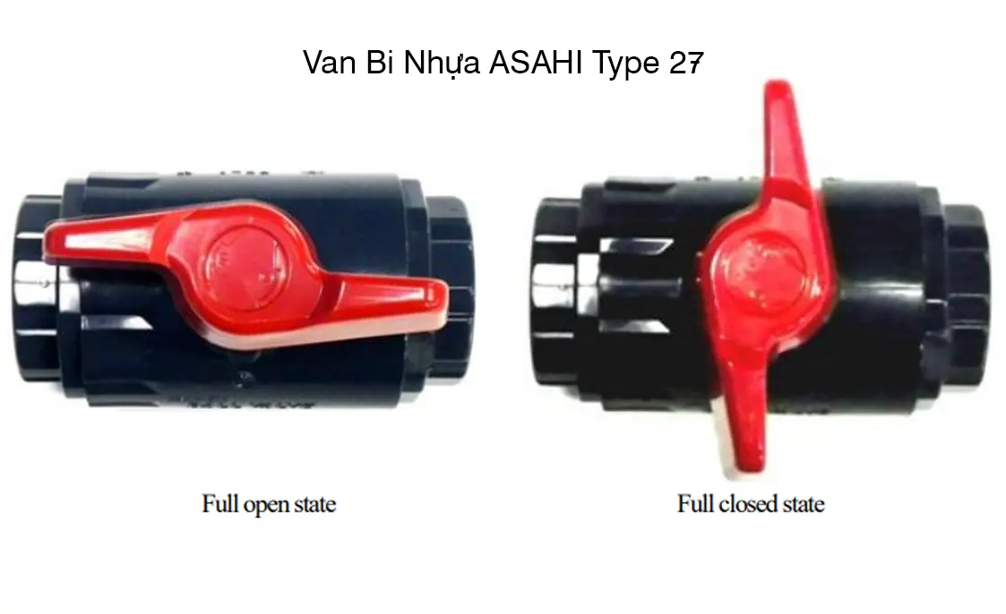 Van Bi Nhựa ASAHI Type 27