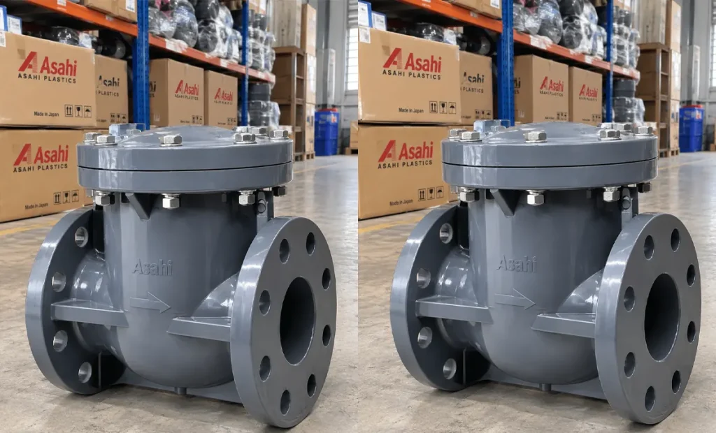 Van Một Chiều Lá Lật Asahi (Swing Check Valve)