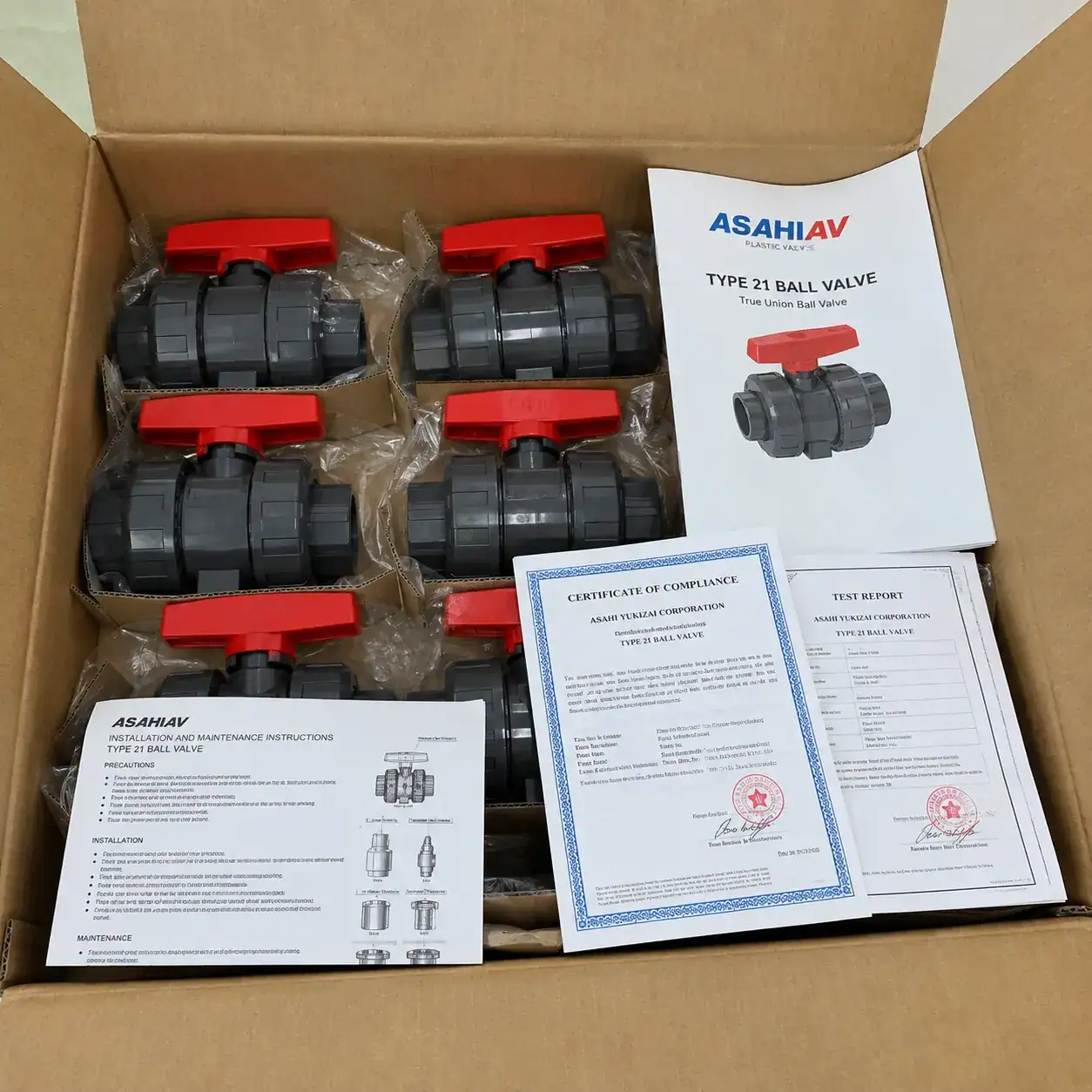 Về Van Bi Nhựa ASAHI Type 21
