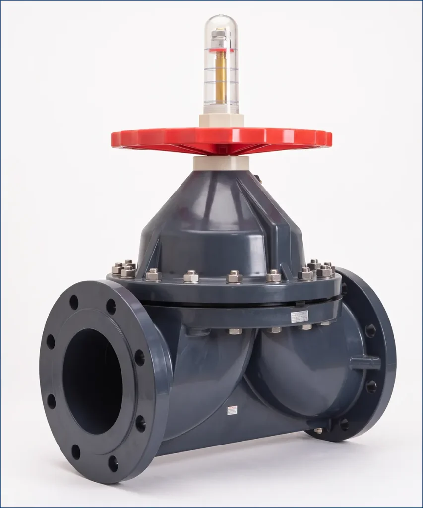 Van màng nhựa Asahi Type 72 DN200 kết nối mặt bích