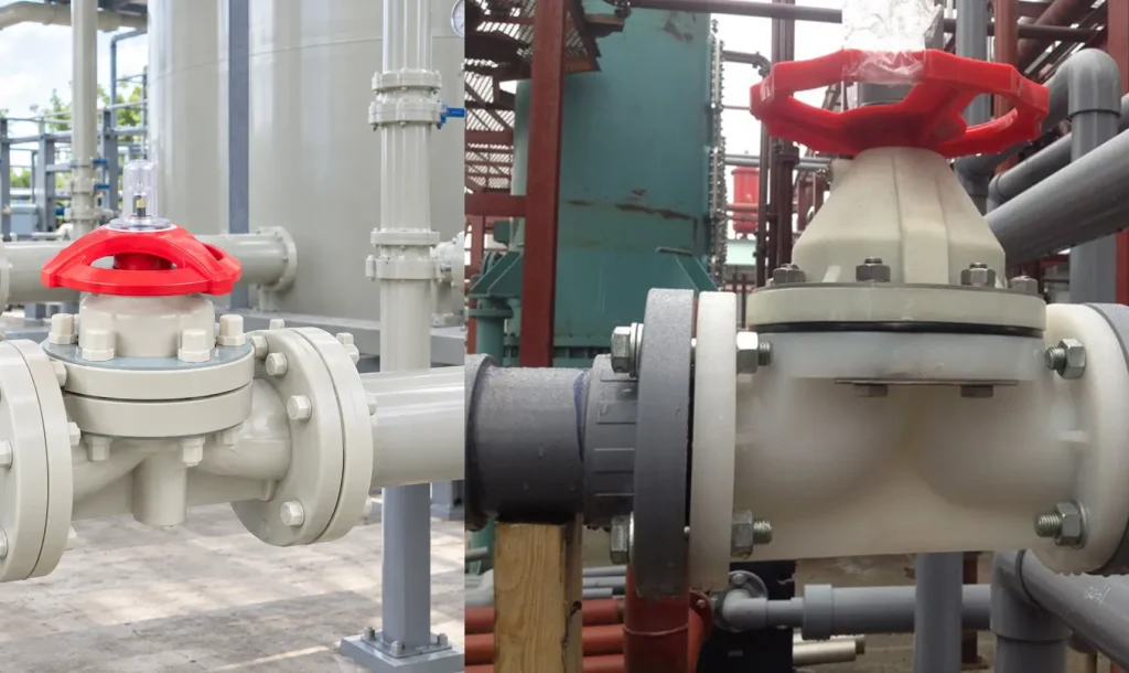 Ứng Dụng Thực Tế Của Van Màng Nhựa Nối Bích